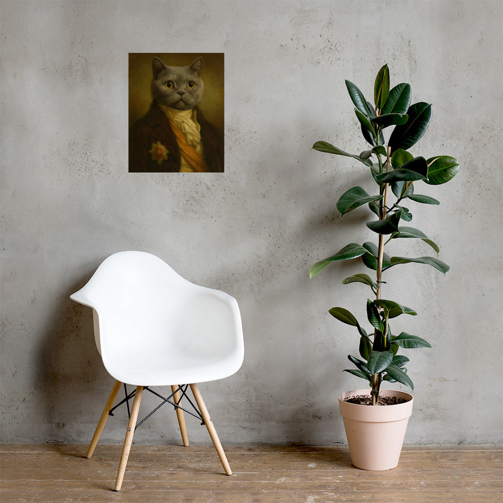 Sir Cat Poster